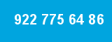 922 775 64 86